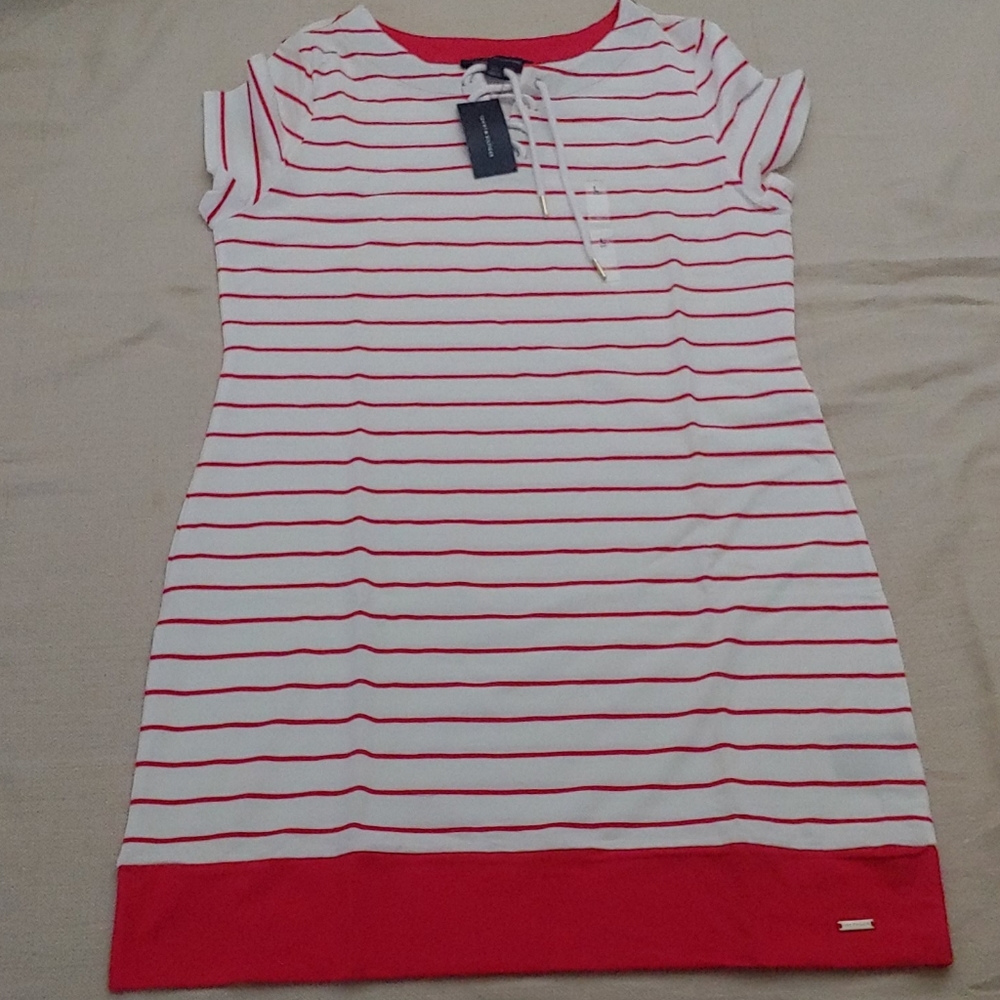 Tommy Hilfiger Womwn Coton Dress Size L